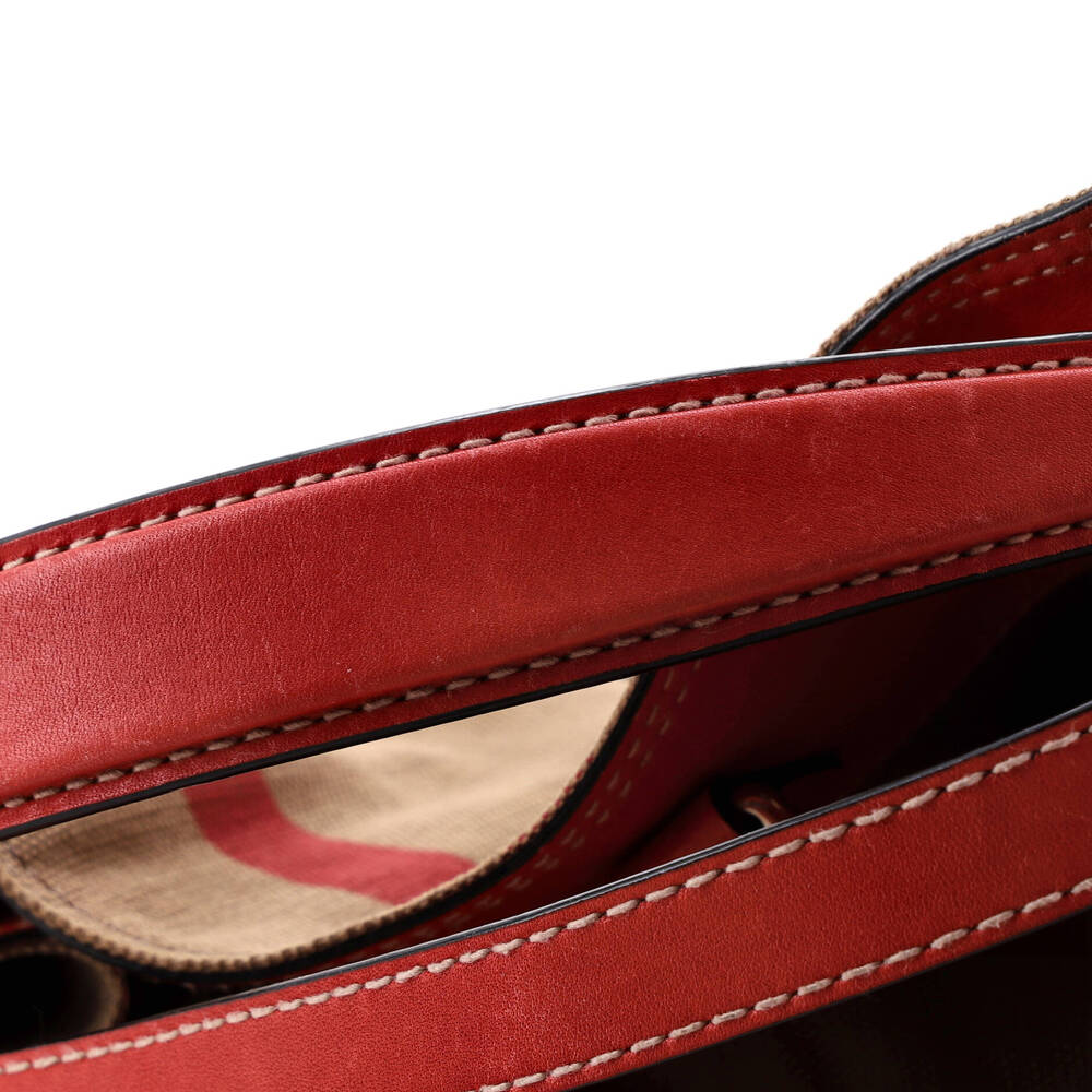 Burberry Ashby Bag House Check Canvas #250855B76B - Picture 7 of 8